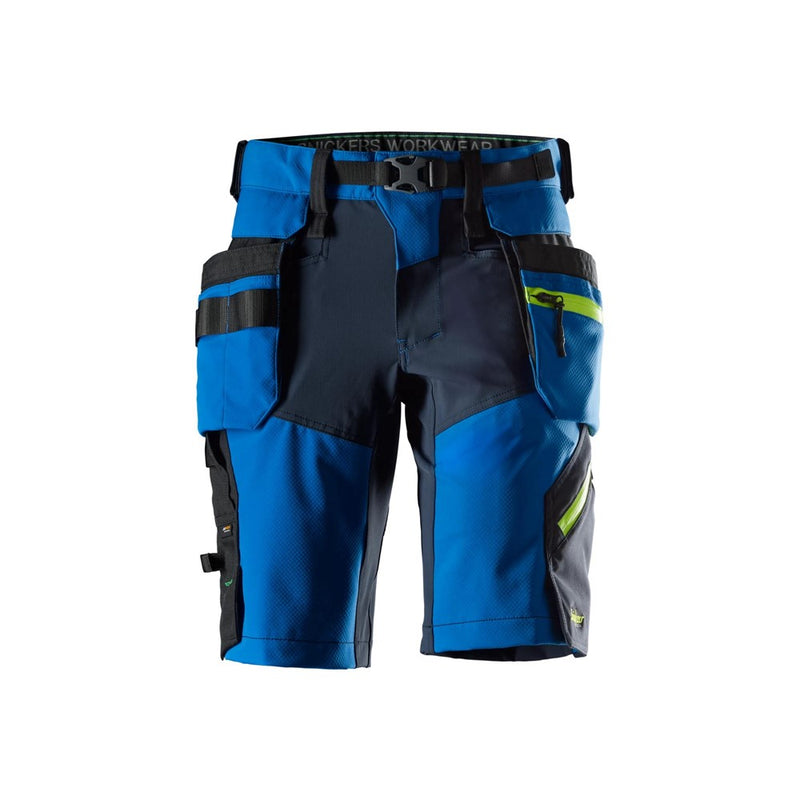 Short en tissu extensible softshell avec poches holster amovibles