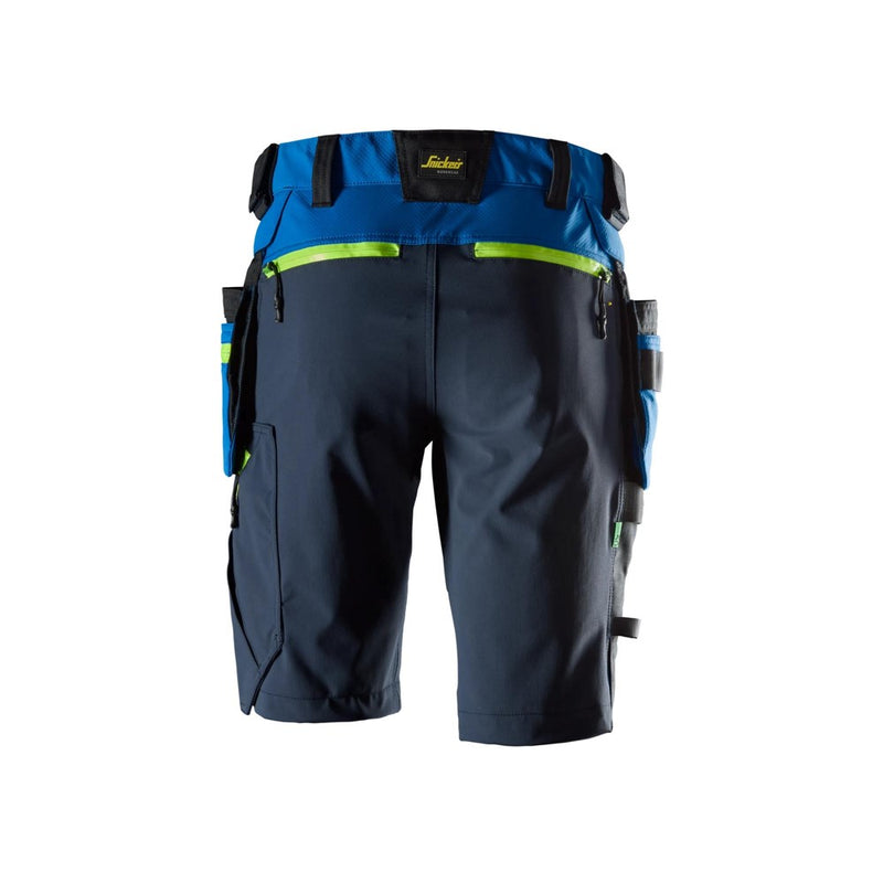 Short en tissu extensible softshell avec poches holster amovibles