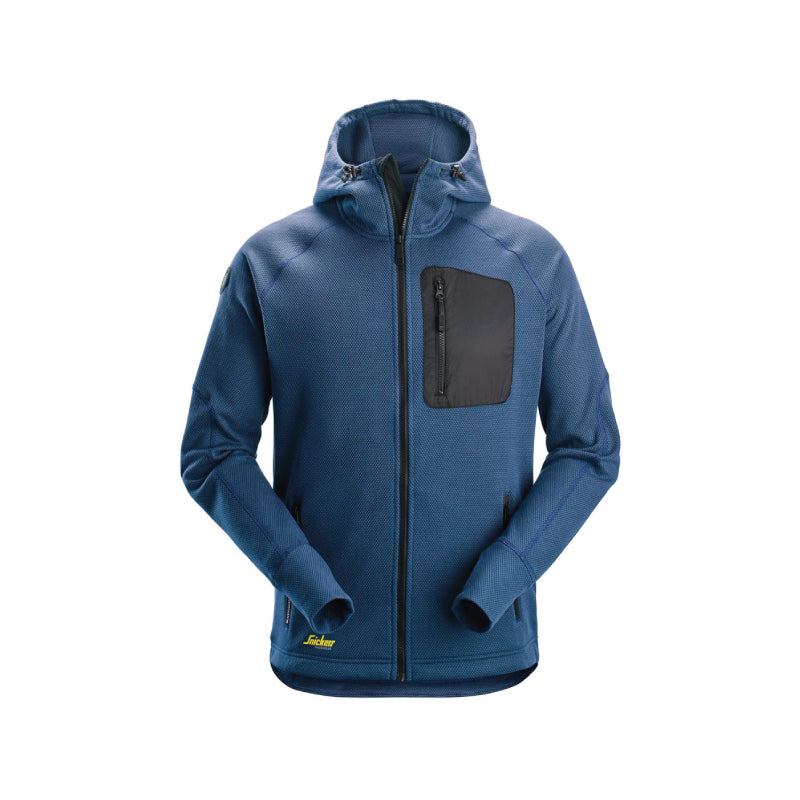 Sweat-shirt à capuche entièrement zippé