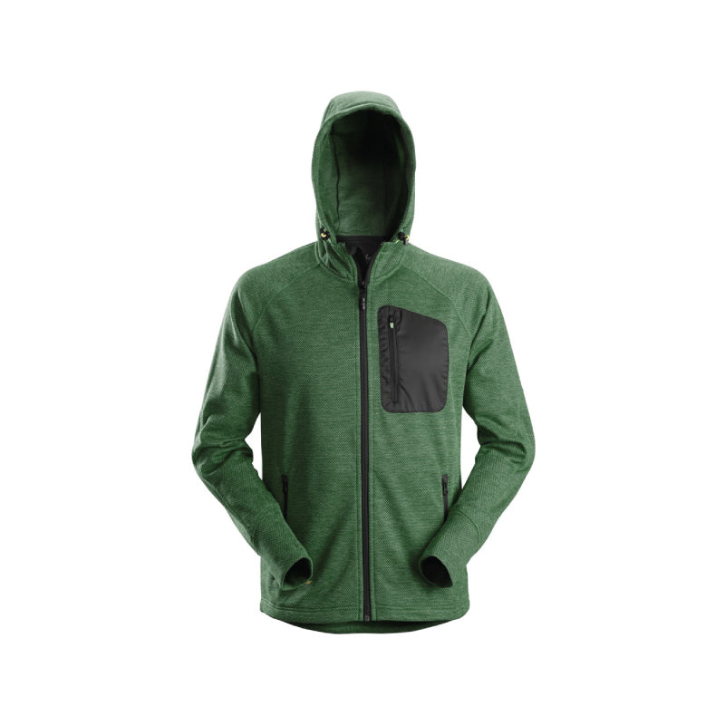 Sweat-shirt à capuche entièrement zippé