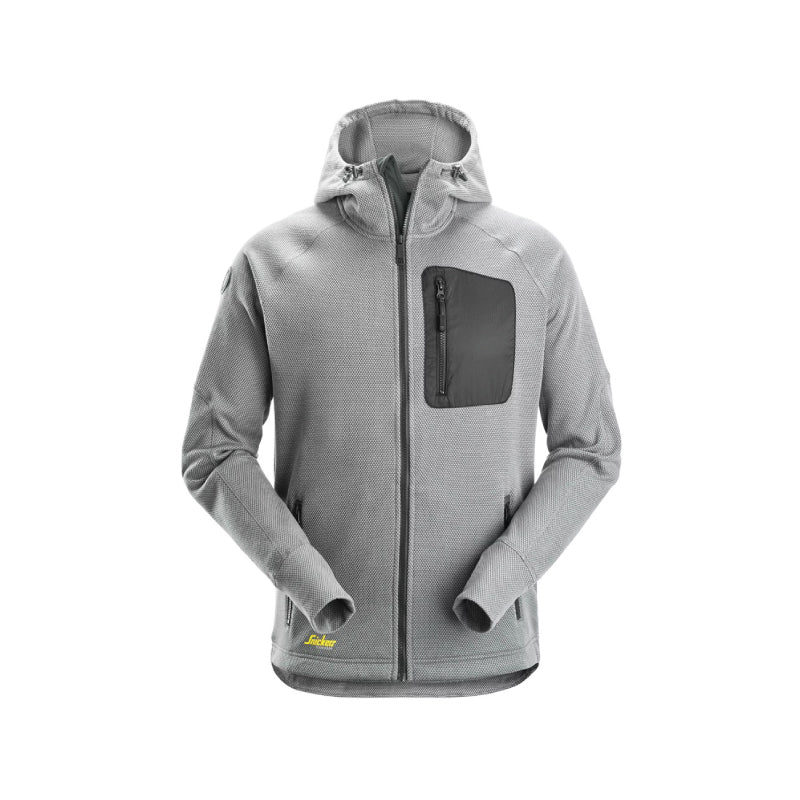 Sweat-shirt à capuche entièrement zippé