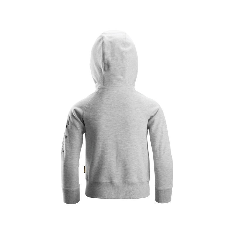 Sweat-shirt à capuche Junior avec logo et fermeture à glissière pleine longueur