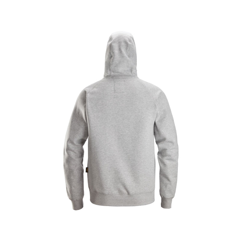 Sweat-shirt à capuche avec logo et fermeture