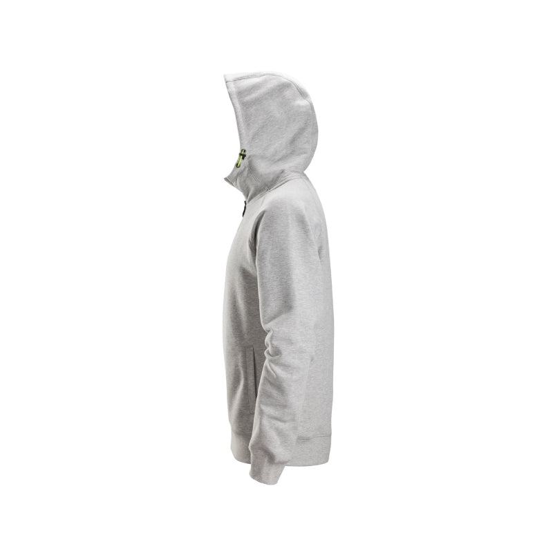 Sweat-shirt à capuche avec logo et fermeture