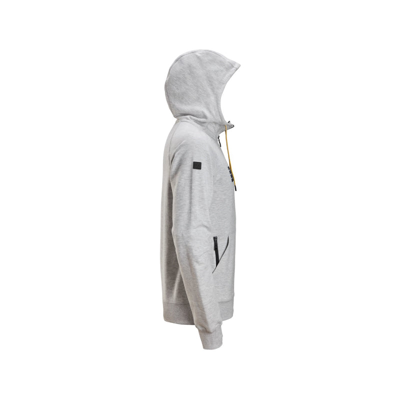 Sweat-shirt à capuche avec logo et fermeture