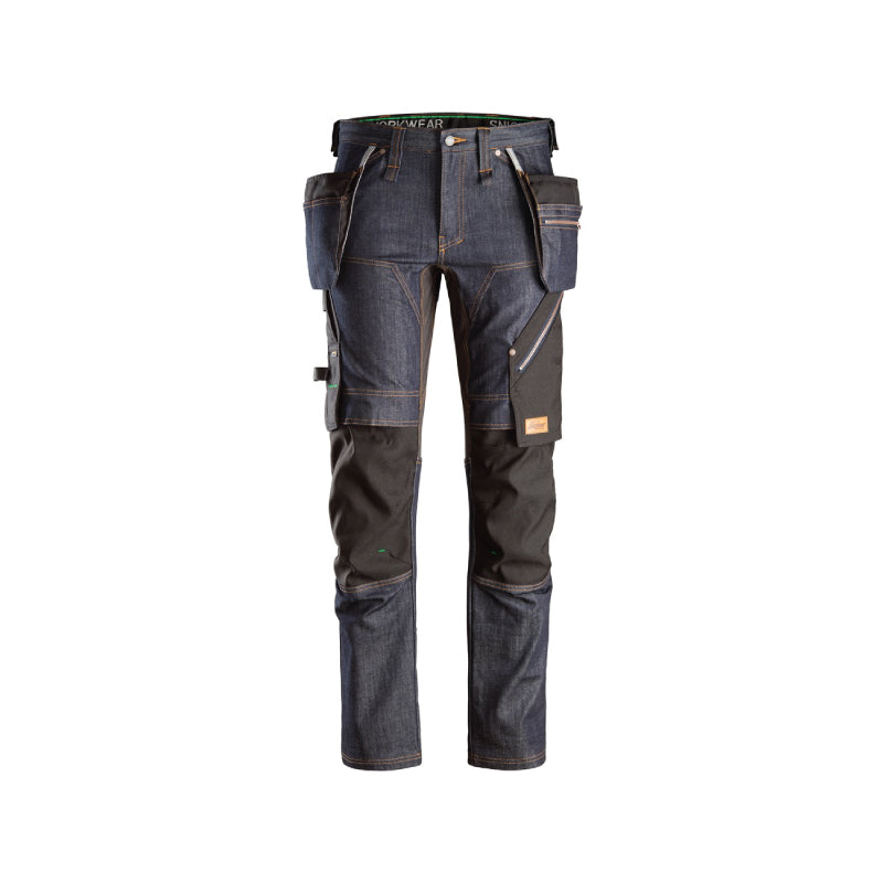 Pantalon de travail en denim avec poches holster