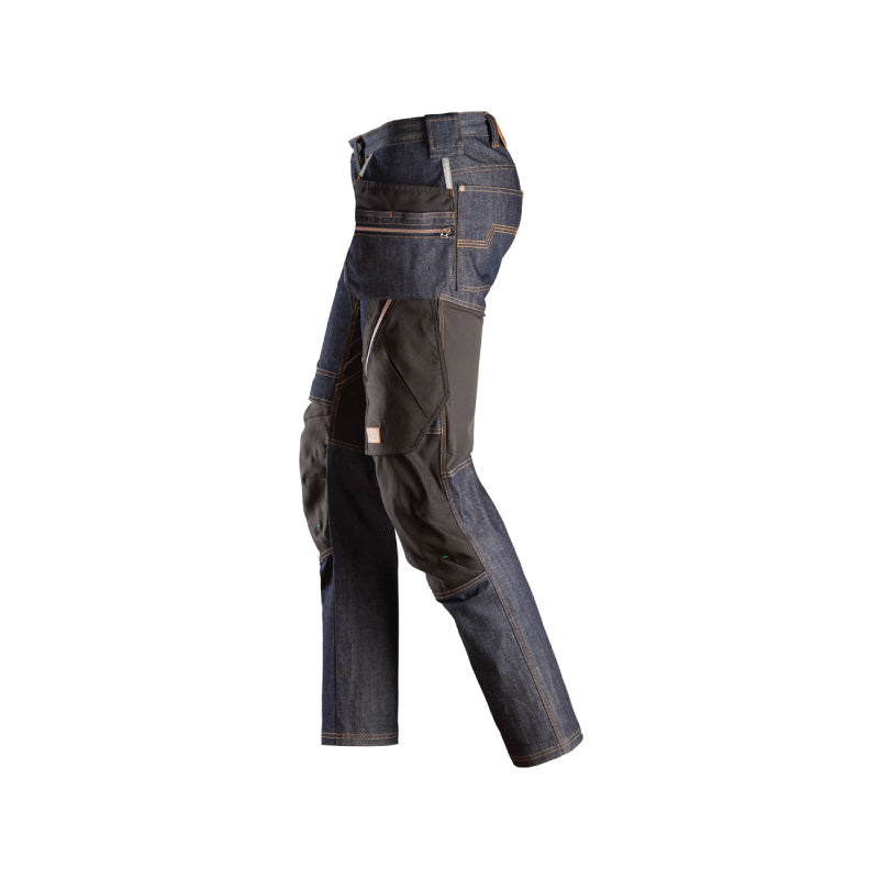 Pantalon de travail en denim avec poches holster