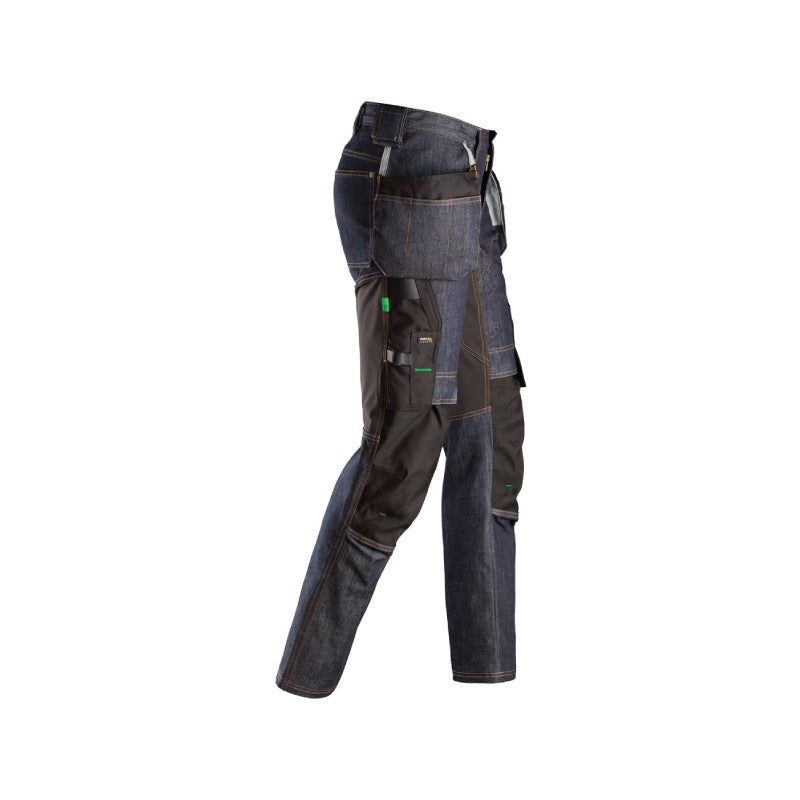 Pantalon de travail en denim avec poches holster