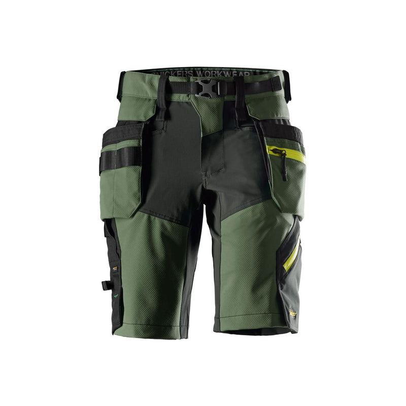 Short en tissu extensible softshell avec poches holster amovibles