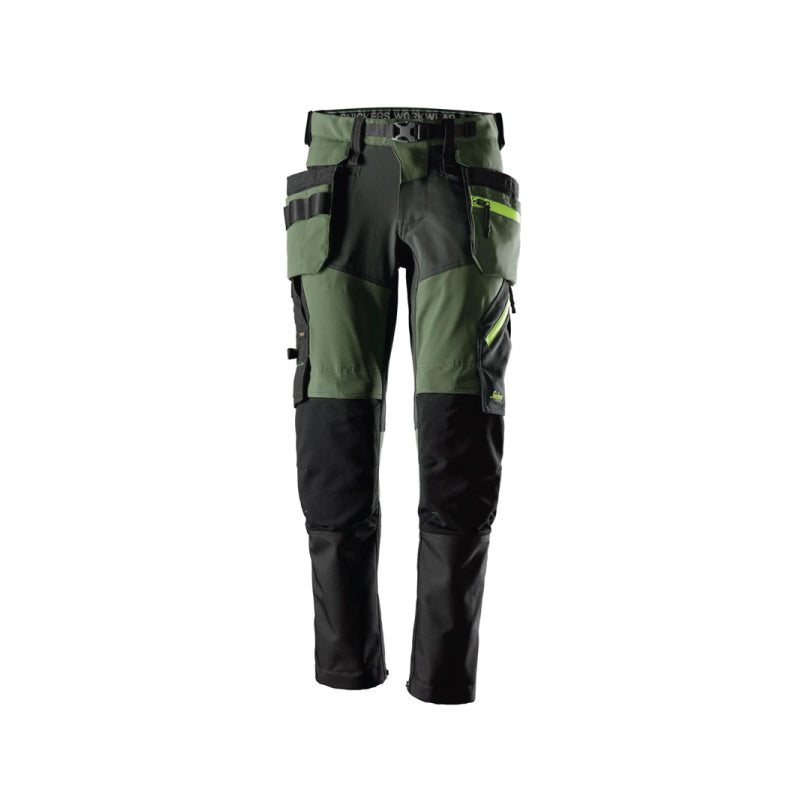 Pantalon en tissu extensible softshell avec poches holster amovibles