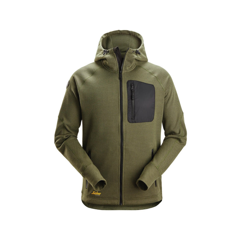 Sweat-shirt à capuche entièrement zippé