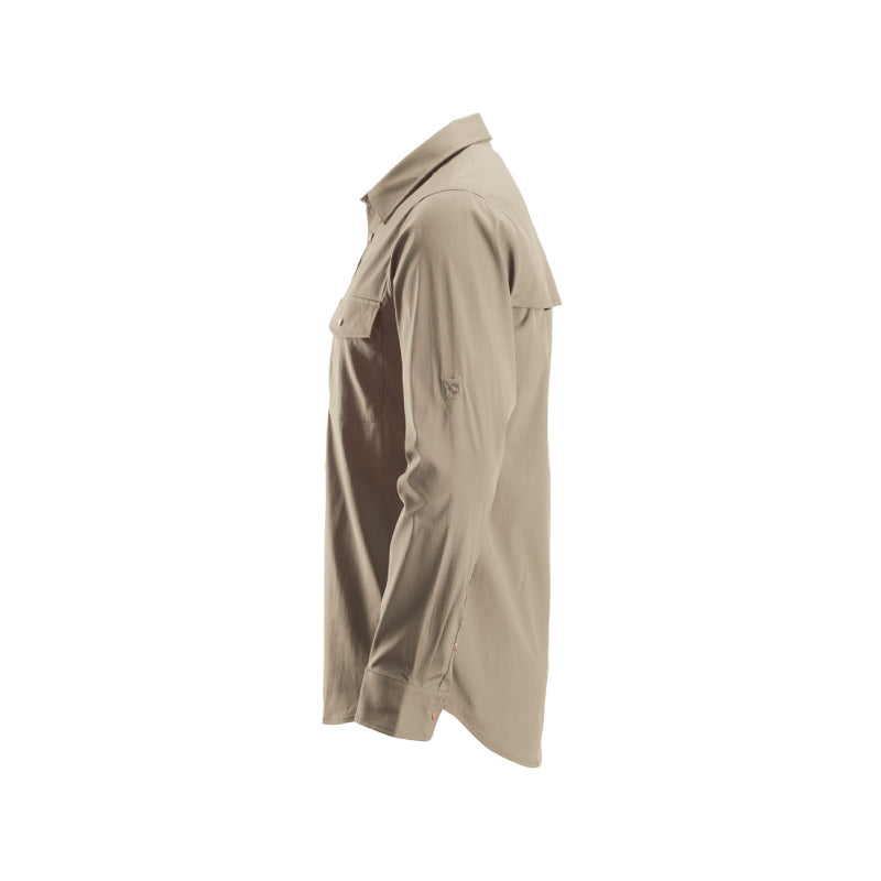 Chemise à manches longues en tissu hautement respirant