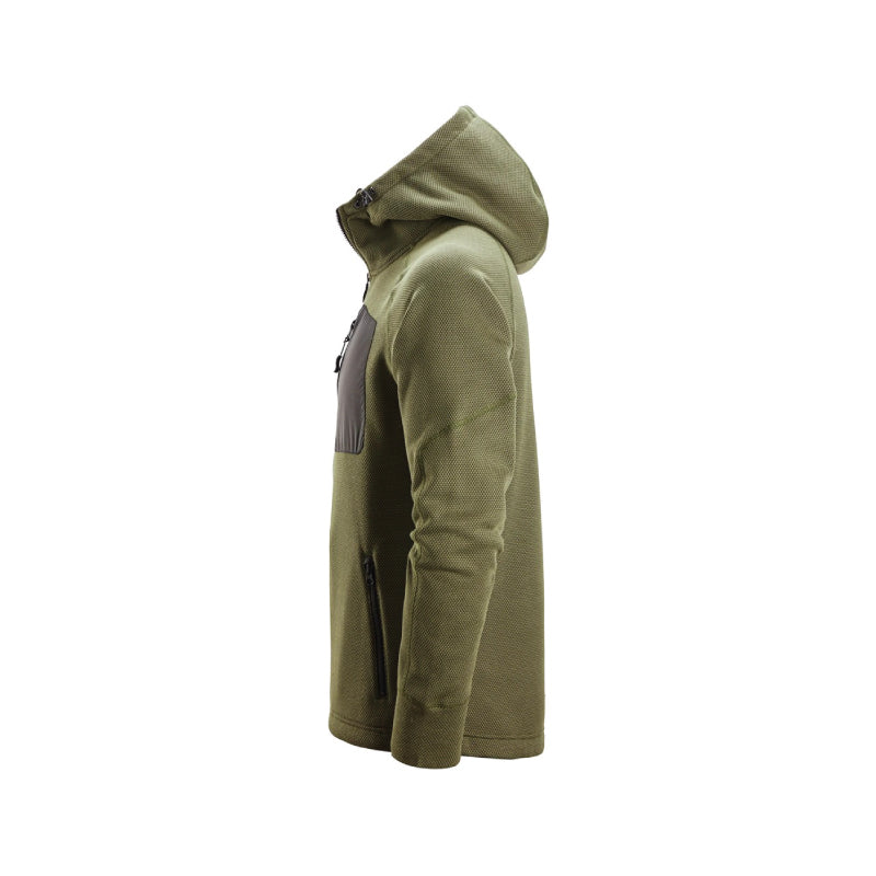 Sweat-shirt à capuche entièrement zippé