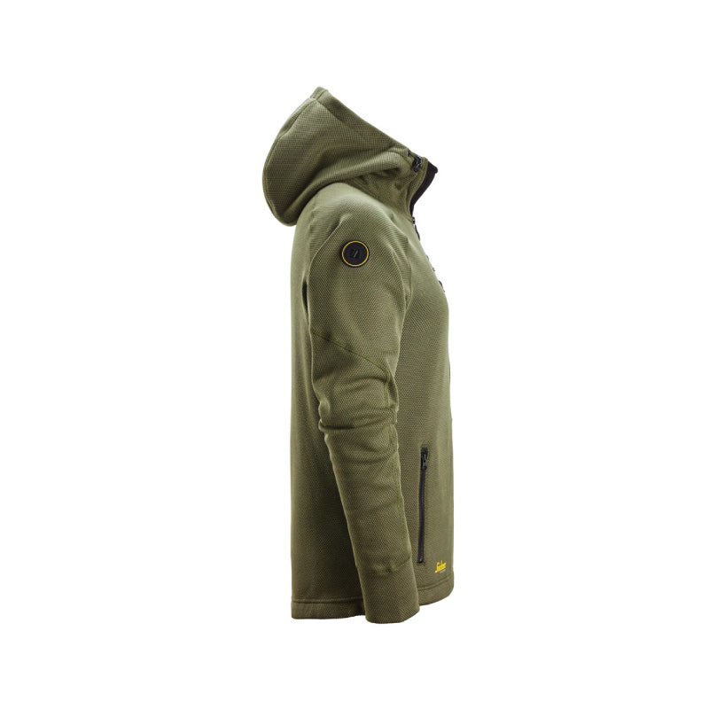 Sweat-shirt à capuche entièrement zippé