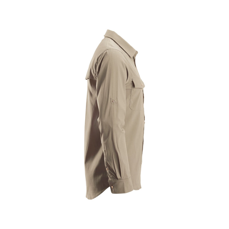 Chemise à manches longues en tissu hautement respirant