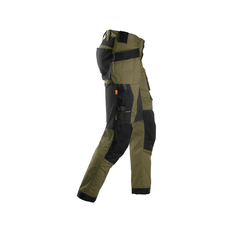 Pantalon en tissu extensible avec poches holster