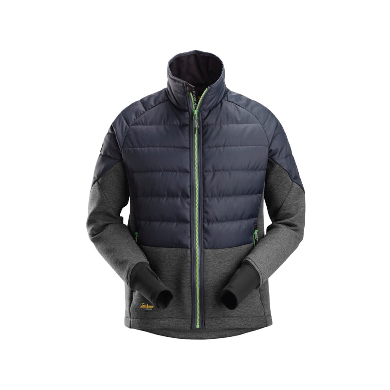 Veste à capuche de couche intermédiaire avec fermeture