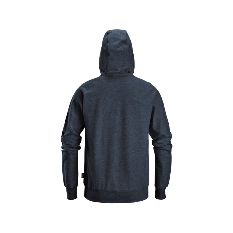 Sweat-shirt à capuche avec logo et fermeture