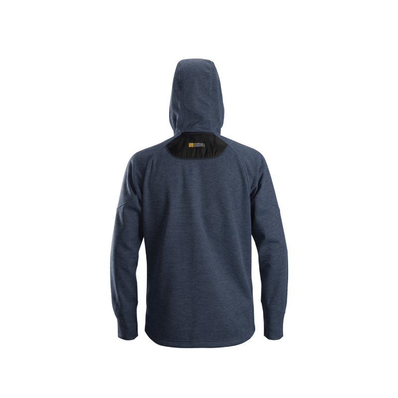 Sweat-shirt à capuche entièrement zippé