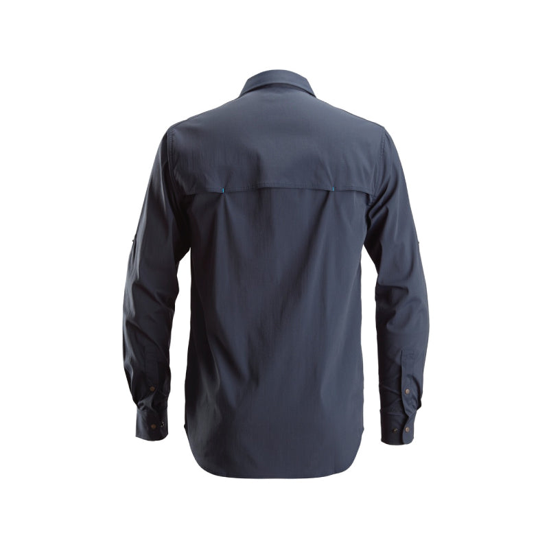 Chemise à manches longues en tissu hautement respirant