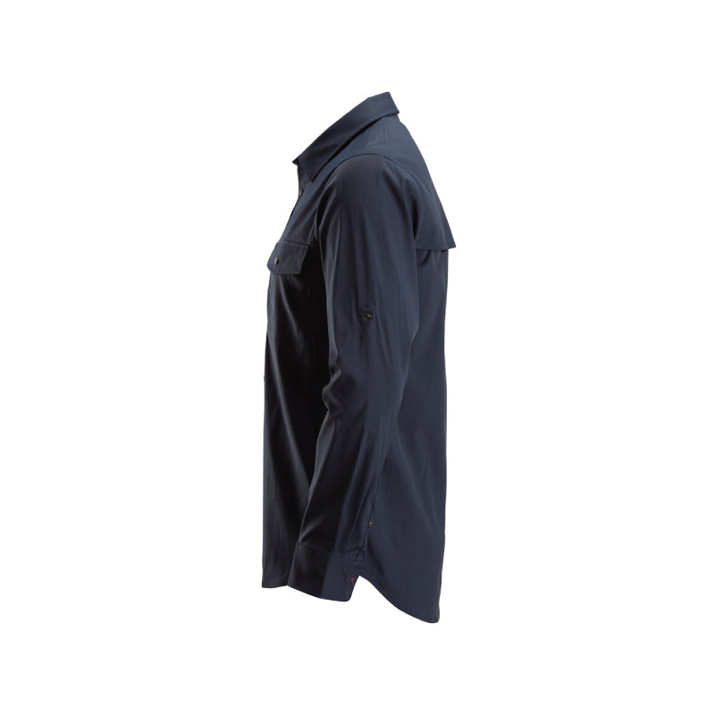 Chemise à manches longues en tissu hautement respirant
