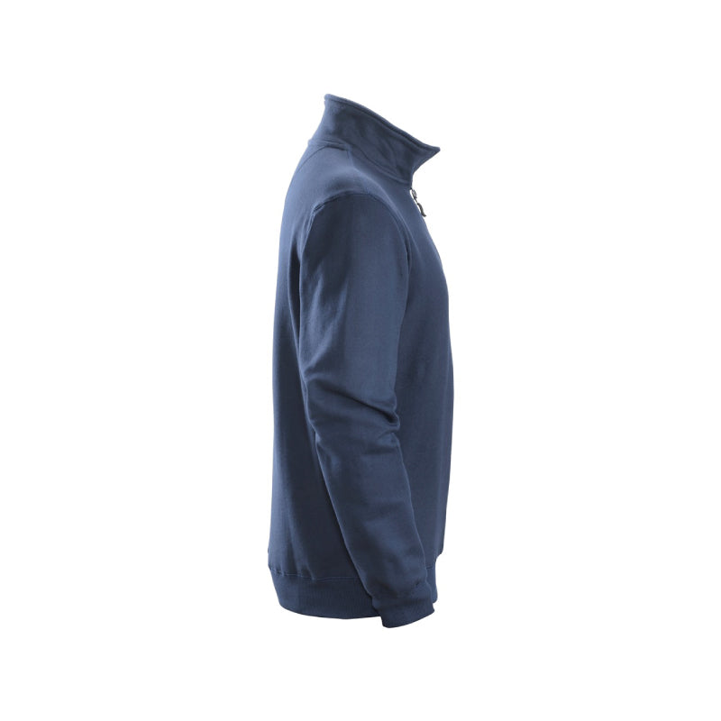 Sweat-shirt demi-zippé