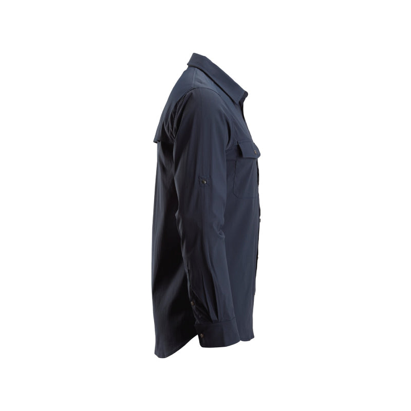 Chemise à manches longues en tissu hautement respirant