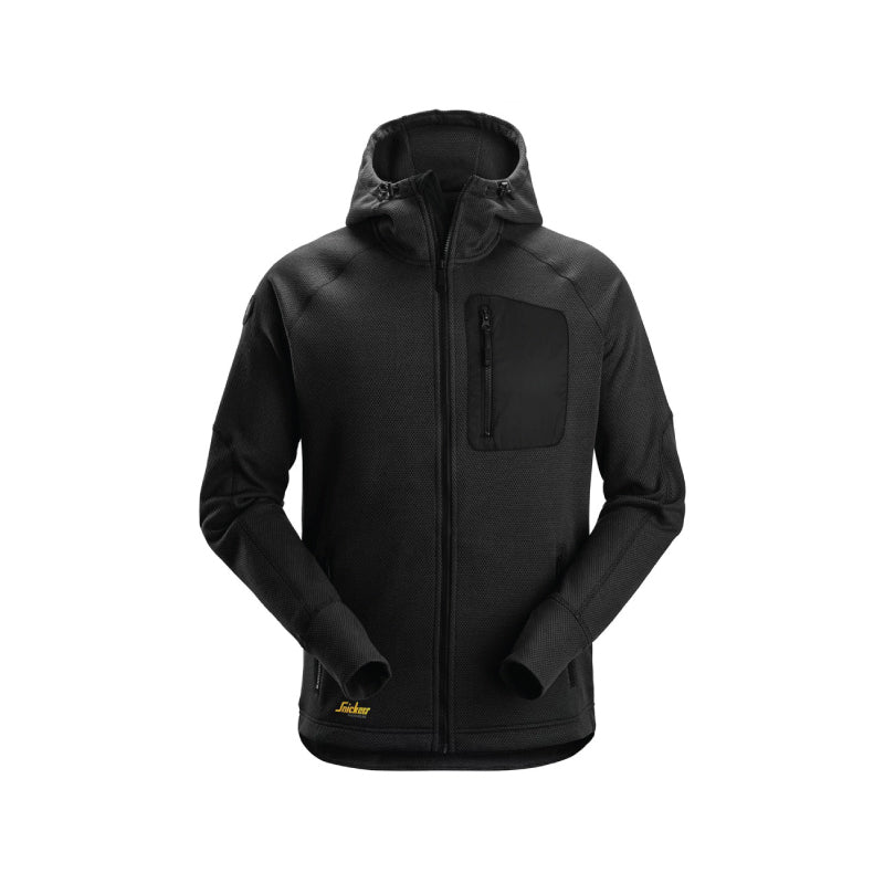 Sweat-shirt à capuche entièrement zippé