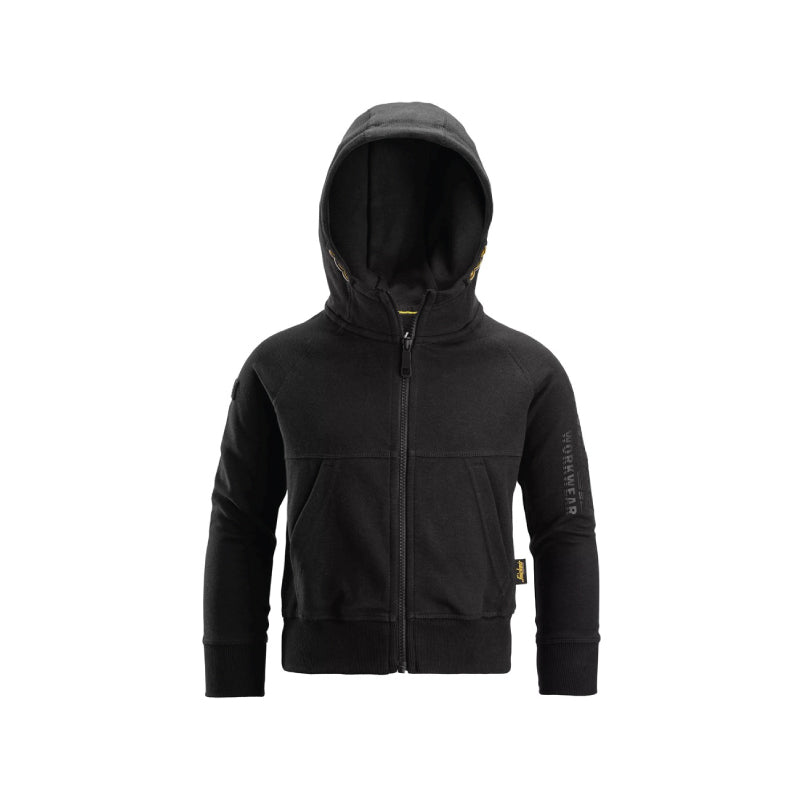 Sweat-shirt à capuche Junior avec logo et fermeture à glissière pleine longueur