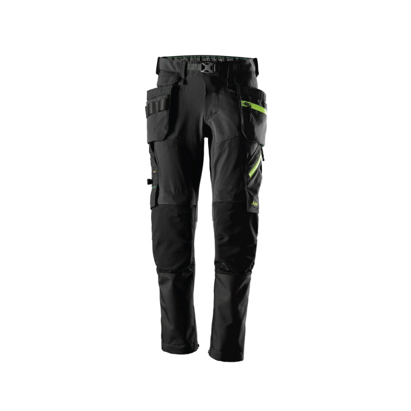 Pantalon en tissu extensible softshell avec poches holster amovibles
