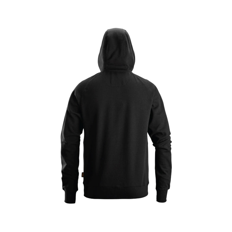 Sweat-shirt à capuche avec logo et fermeture