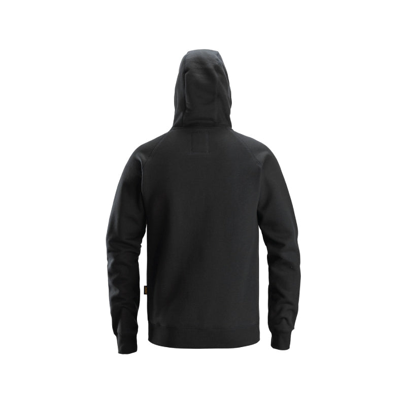Sweat-shirt à capuche avec logo et fermeture