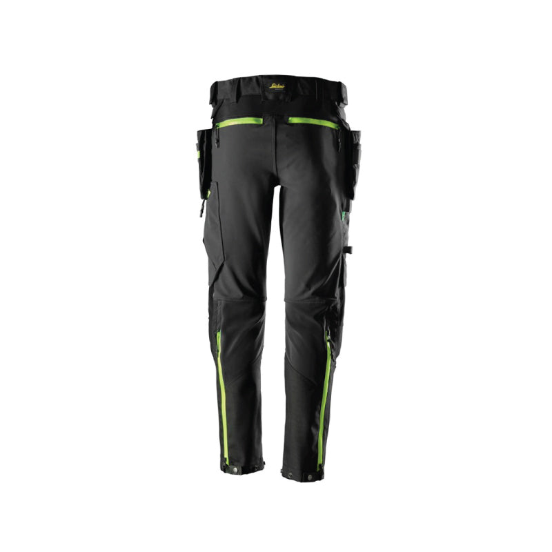 Pantalon en tissu extensible softshell avec poches holster amovibles