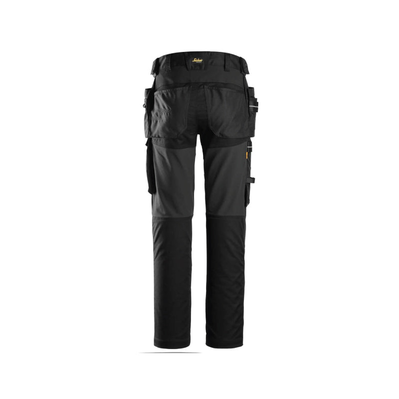 Pantalon en tissu extensible avec poches holster et genouillères