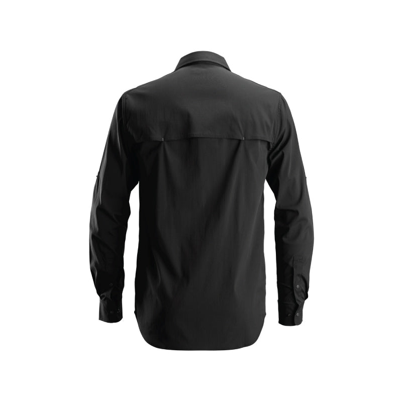 Chemise à manches longues en tissu hautement respirant