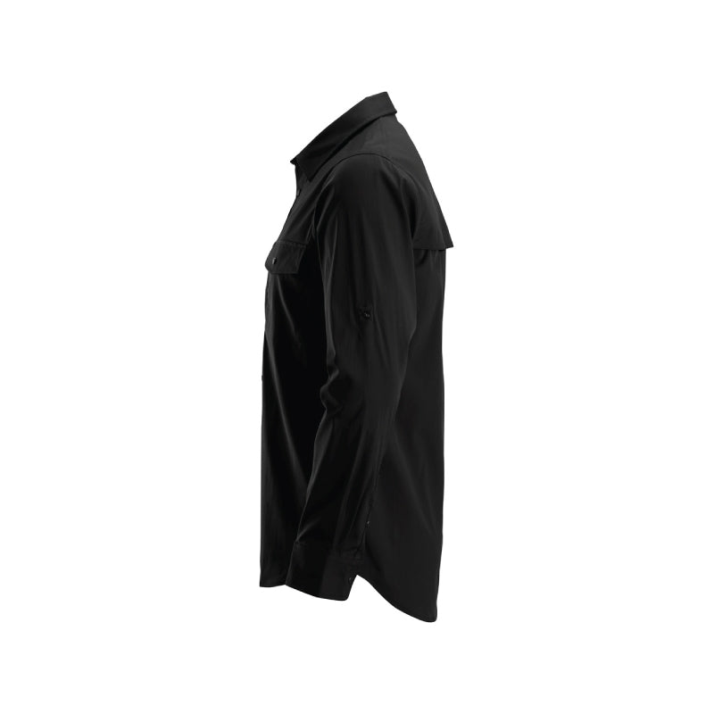 Chemise à manches longues en tissu hautement respirant