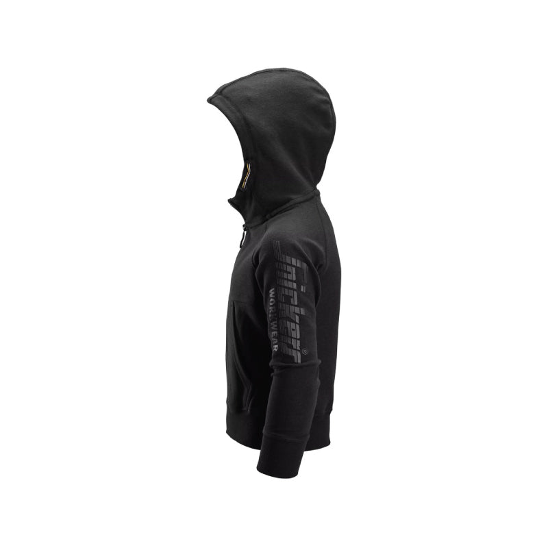 Sweat-shirt à capuche Junior avec logo et fermeture à glissière pleine longueur