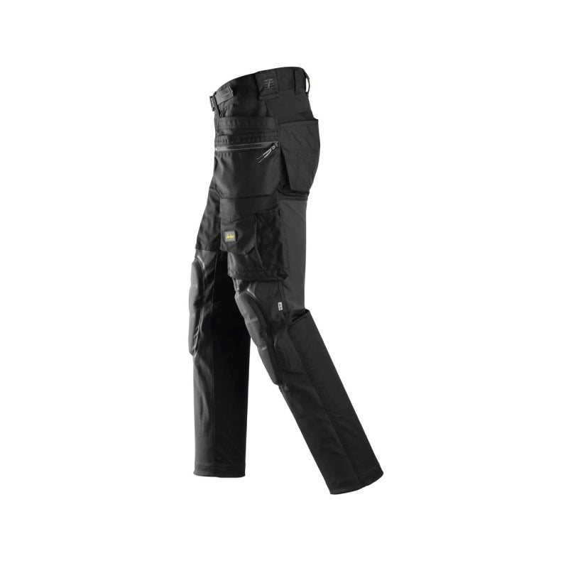 Pantalon en tissu extensible avec poches holster et genouillères