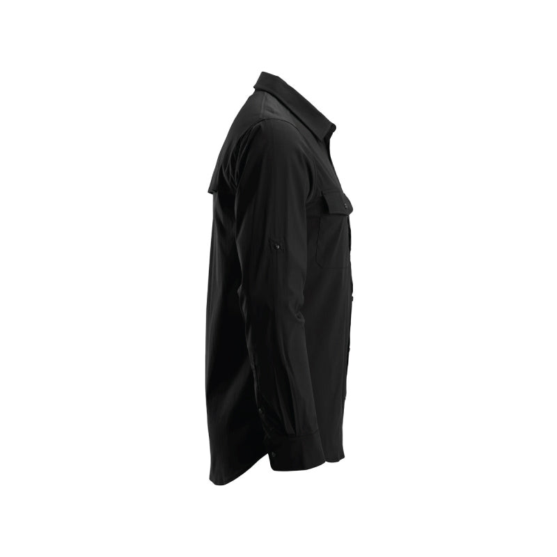 Chemise à manches longues en tissu hautement respirant