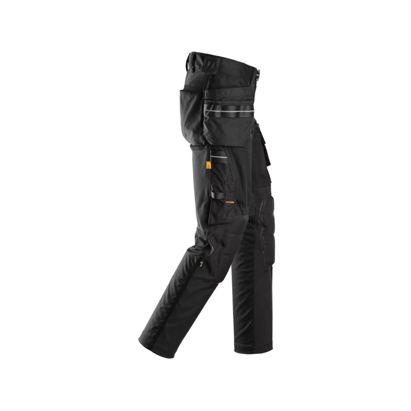 Pantalon en tissu extensible avec poches holster et genouillères