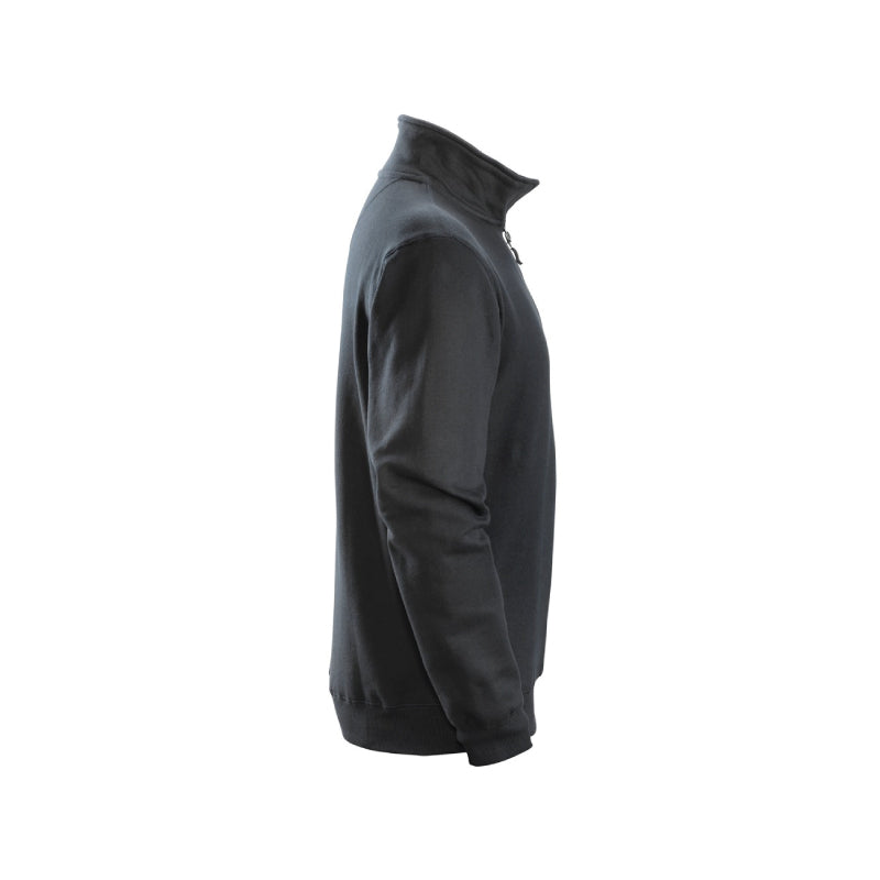 Sweat-shirt demi-zippé