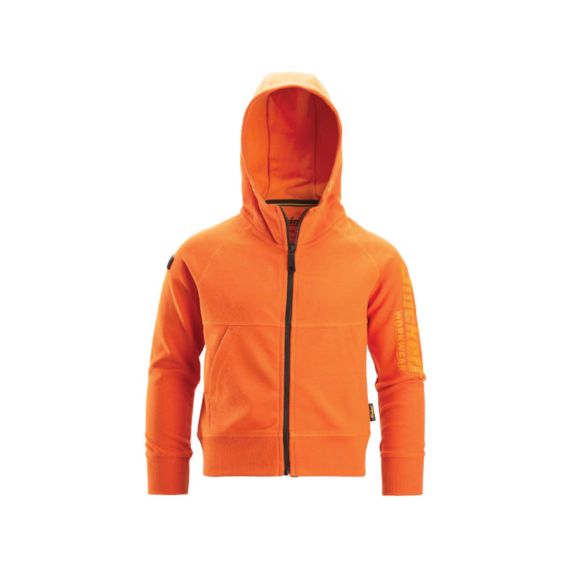 Sweat-shirt à capuche Junior avec logo et fermeture à glissière pleine longueur