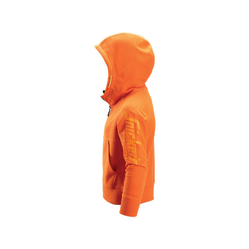 Sweat-shirt à capuche Junior avec logo et fermeture à glissière pleine longueur