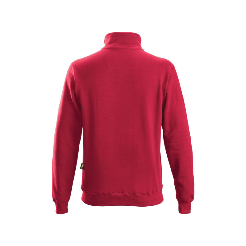 Sweat-shirt demi-zippé