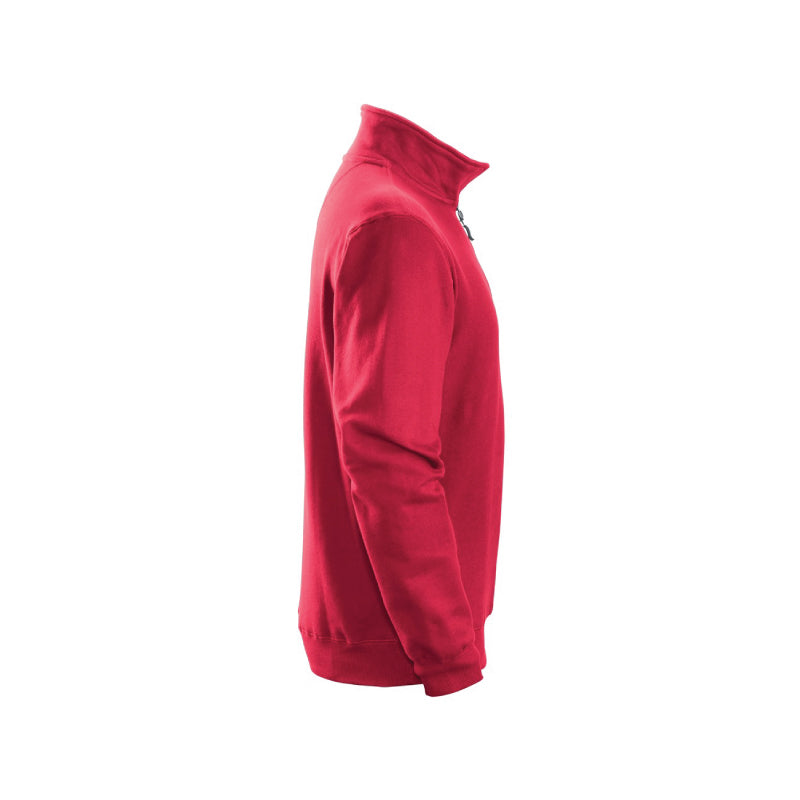 Sweat-shirt demi-zippé