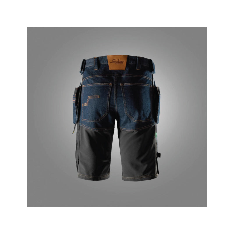 Short en denim avec poches holster