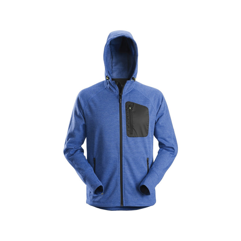 Sweat-shirt à capuche entièrement zippé