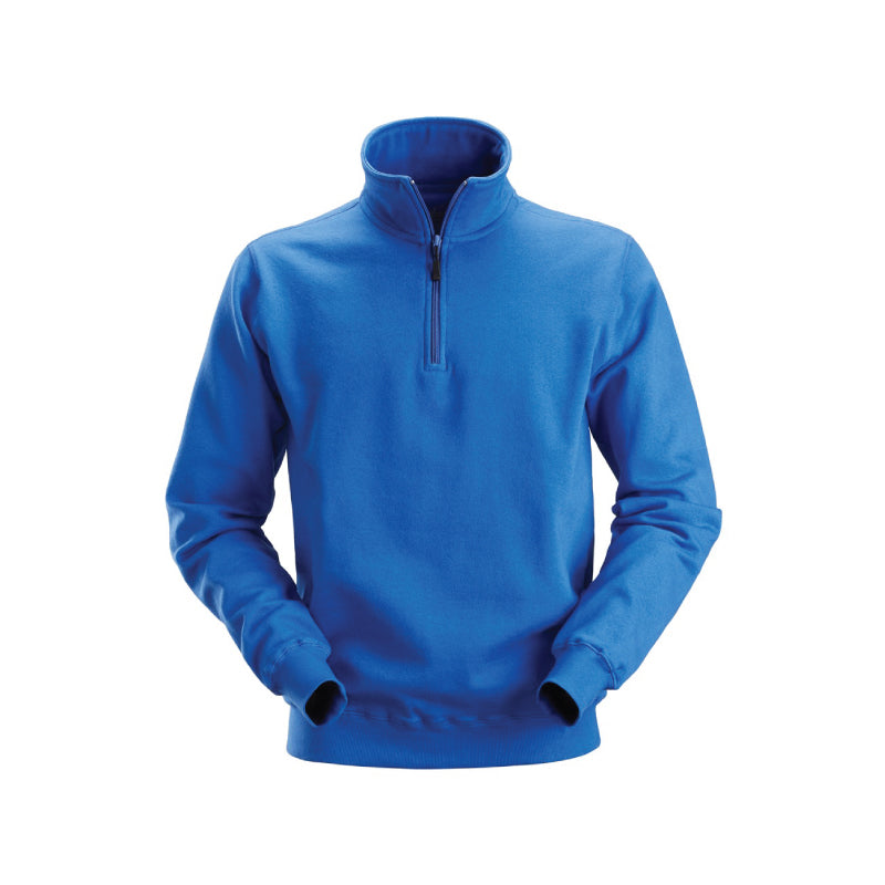 Sweat-shirt demi-zippé